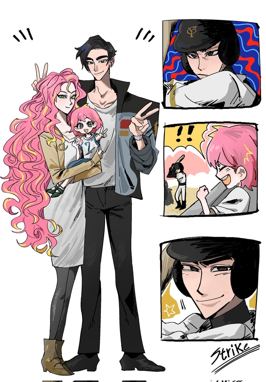 emi, sato kenji, and gigantron (ultra series and 1 more) drawn by tulipflower_11