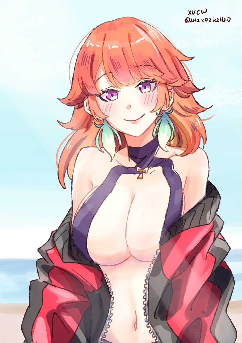 takanashi kiara (hololive and 2 more) drawn by xu_chin-wen