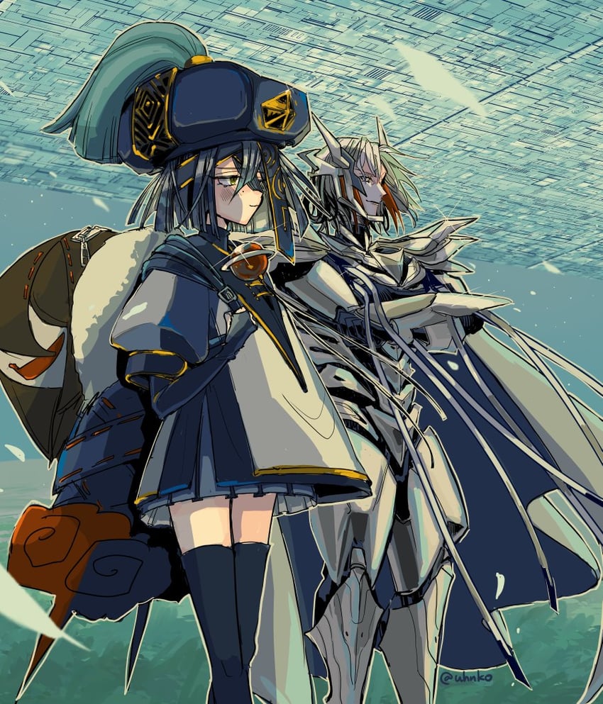 xu fu, odysseus, and space xu fu (fate and 1 more) drawn by uhana