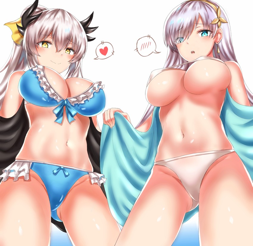 kiyohime and anastasia (fate and 1 more) drawn by fary5