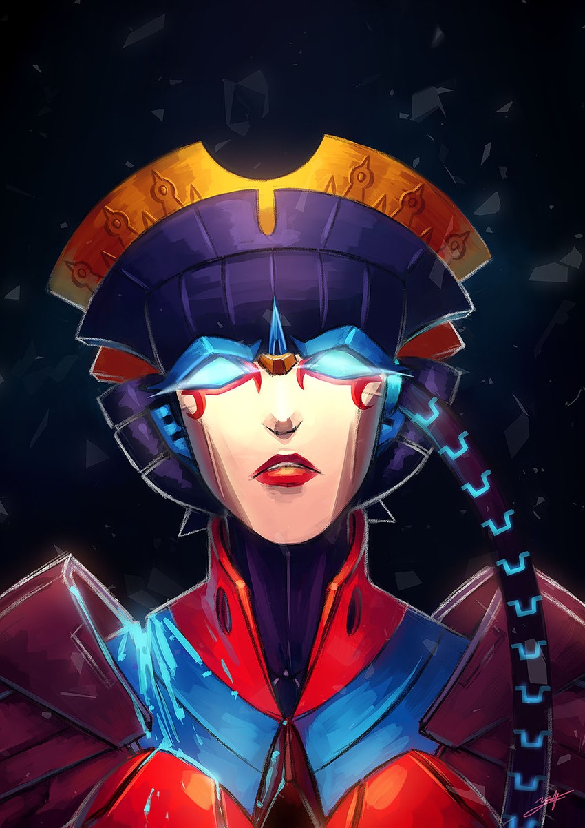 windblade (transformers and 1 more) drawn by mimint