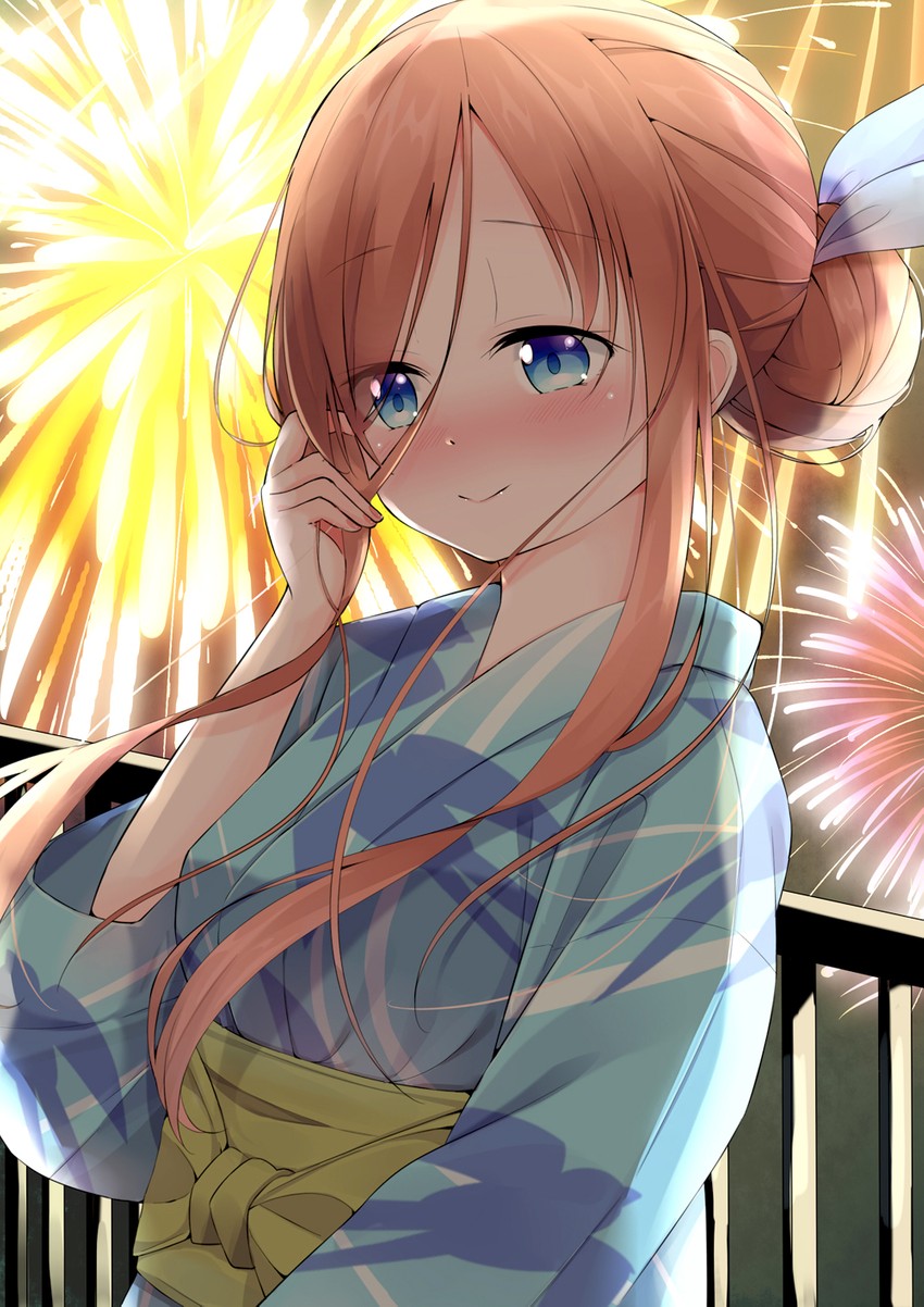 nakano miku (go-toubun no hanayome) drawn by wari_(nirodo26)