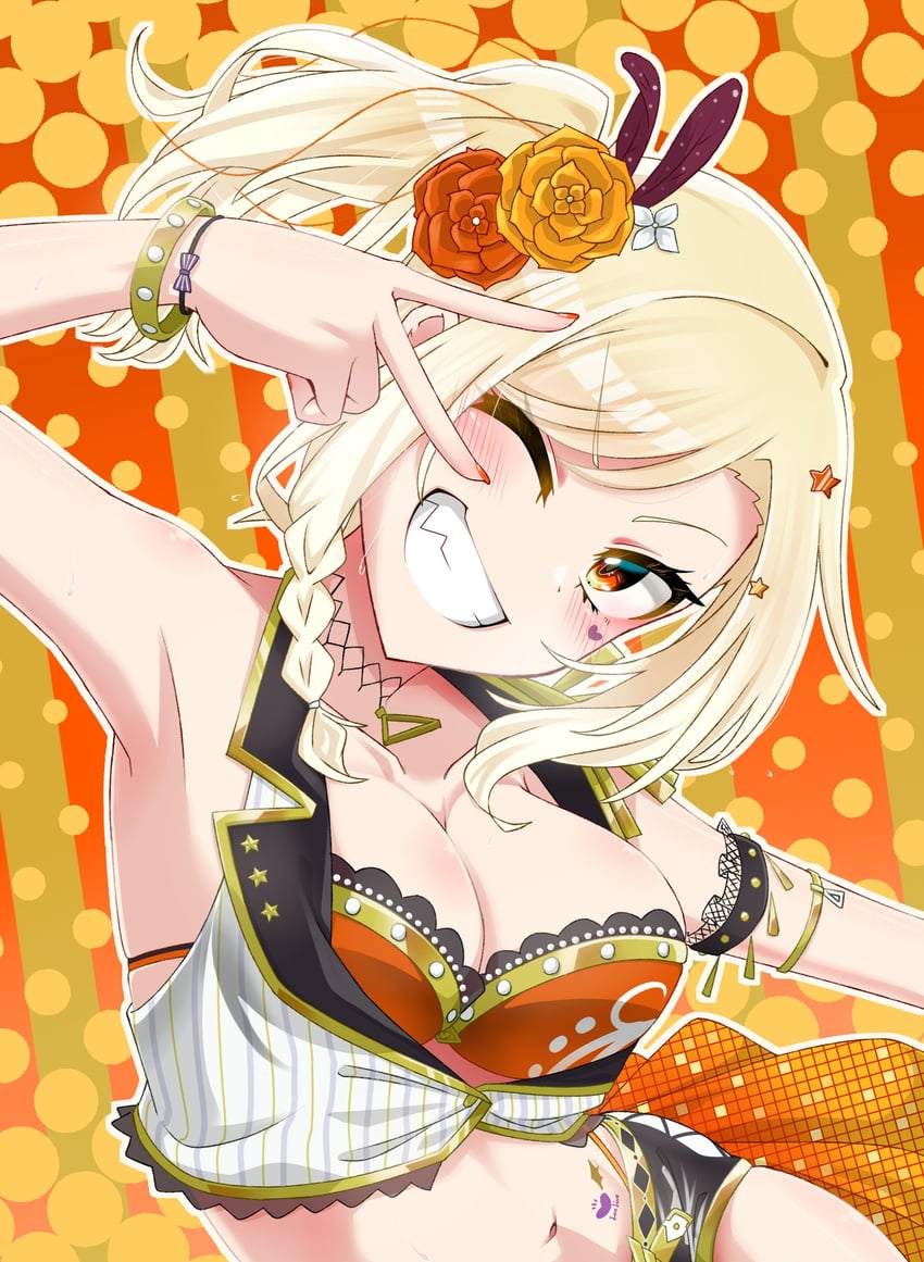 miyashita ai (love live! and 1 more) drawn by tetetsu