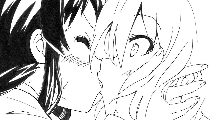akiyama mio and tainaka ritsu (k-on!) drawn by nome_(nnoommee)