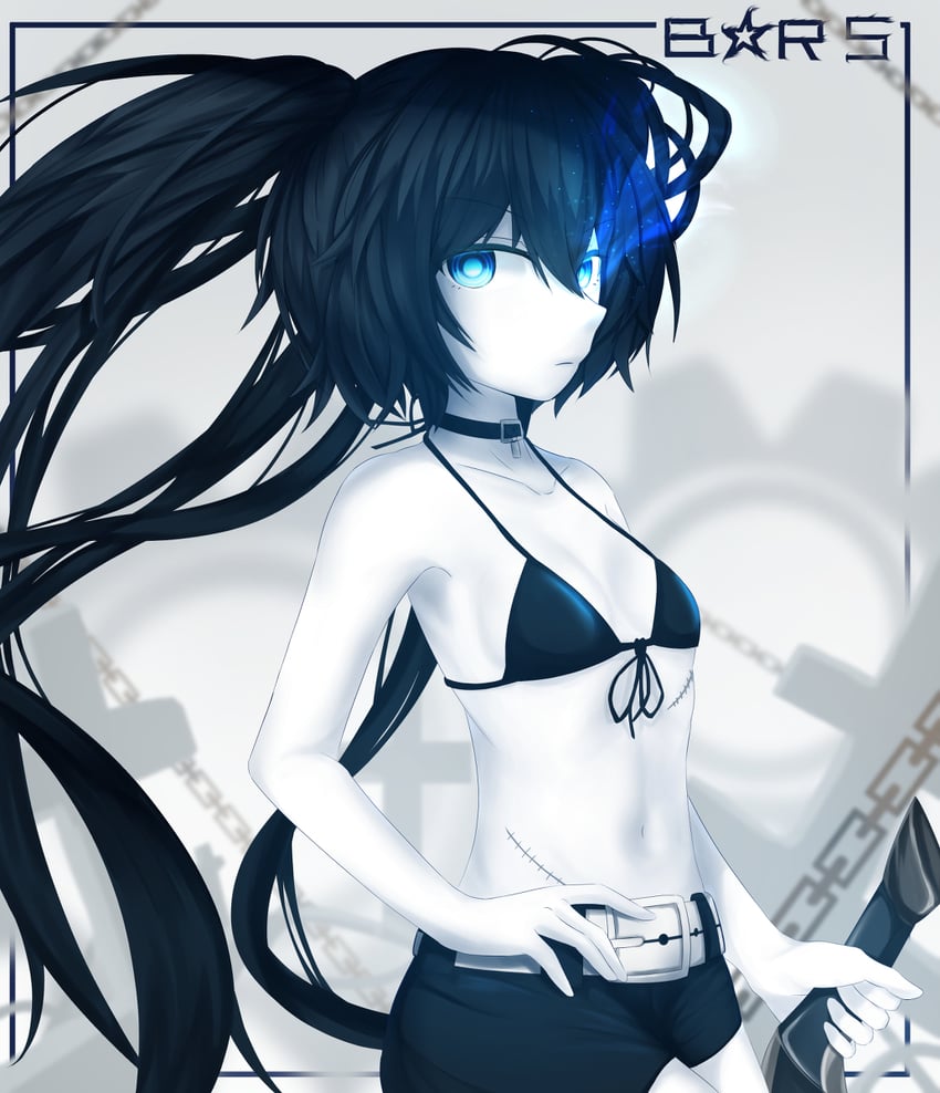 black rock shooter (black rock shooter) drawn by tokyo_(1421)