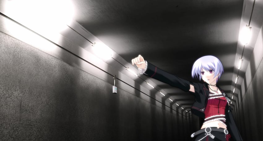 kishimoto ayase (chaos;head and 1 more) drawn by matsuo_yukihiro