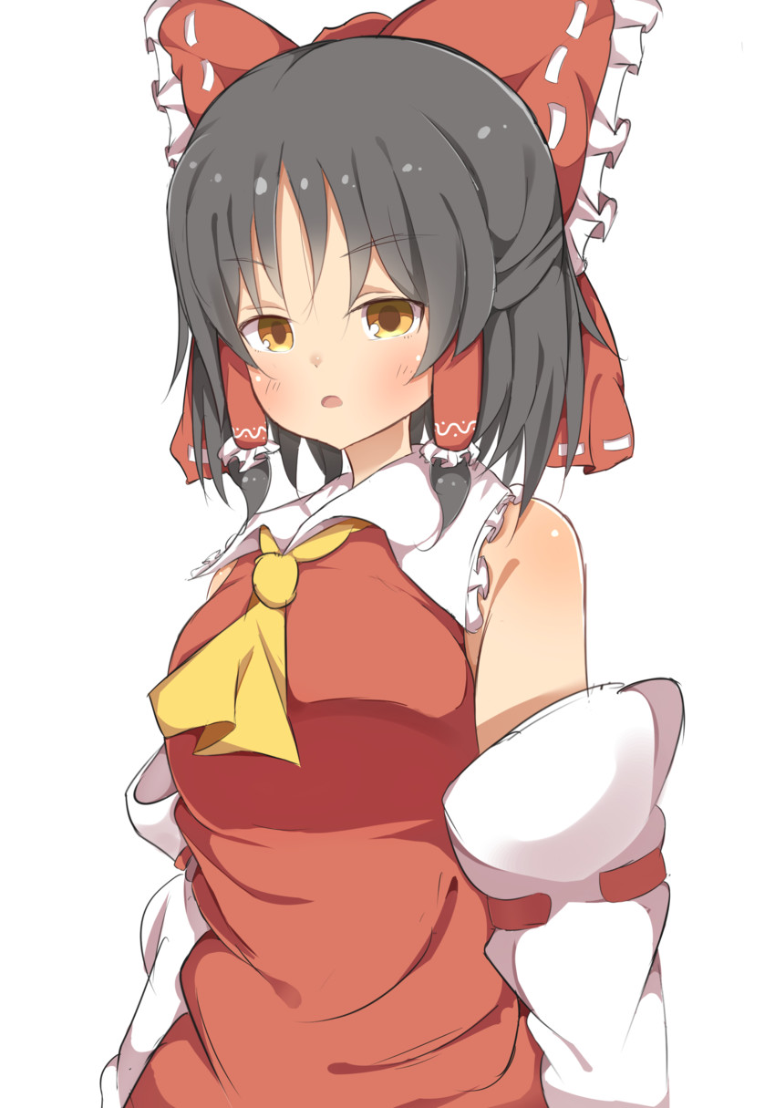 hakurei reimu and sananana (touhou and 1 more) drawn by akabeco