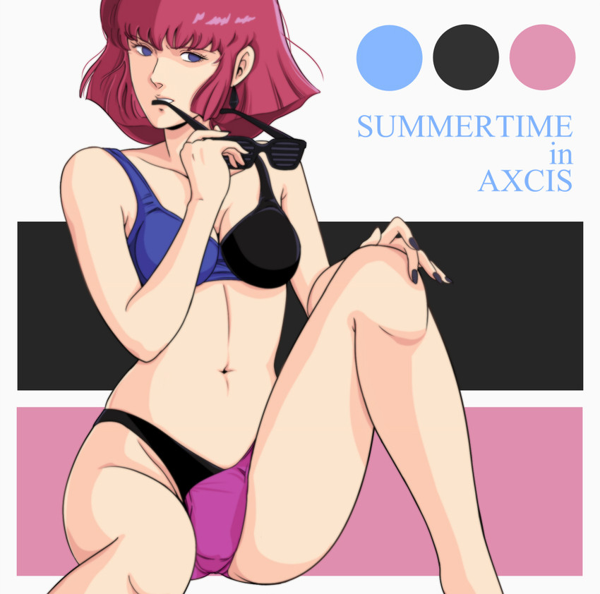 haman karn (gundam and 1 more) drawn by waeba_yuusee