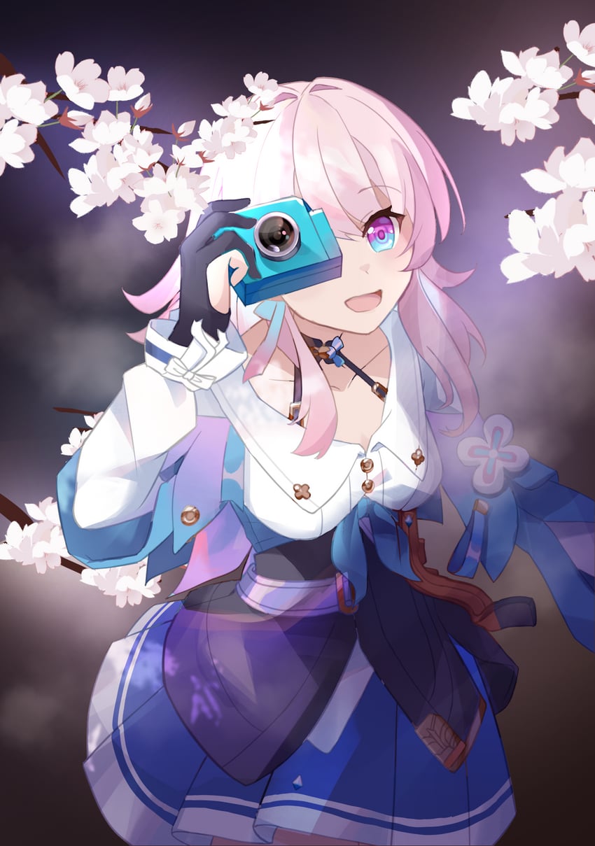 march 7th (honkai and 1 more) drawn by lancaolinyin