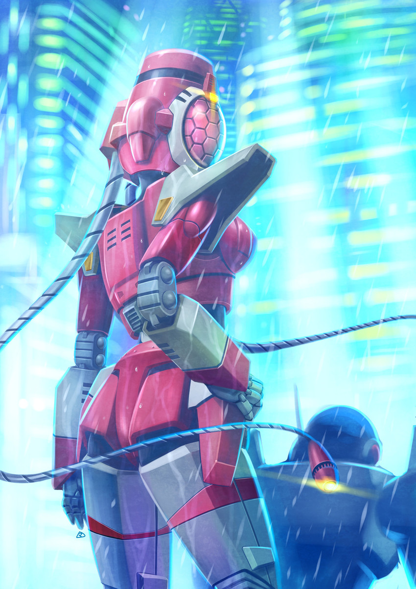 blader and scanny (techno police 21c) drawn by mercy_rabbit