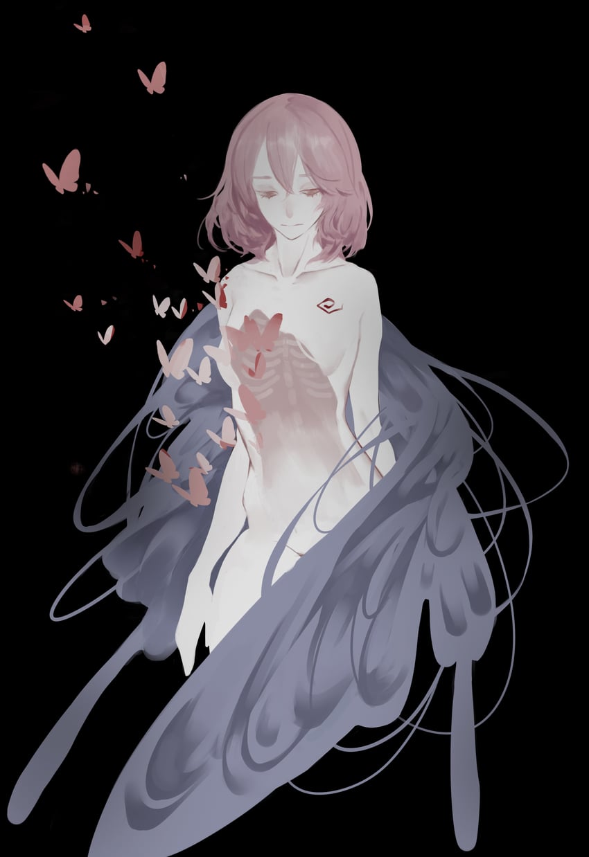 saigyouji yuyuko (touhou and 1 more) drawn by kelou