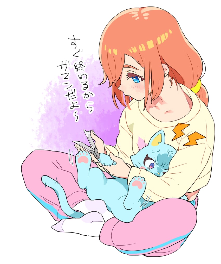 myamu and hibino matsuri (pretty series and 1 more) drawn by moudoku_(decopon3rd)