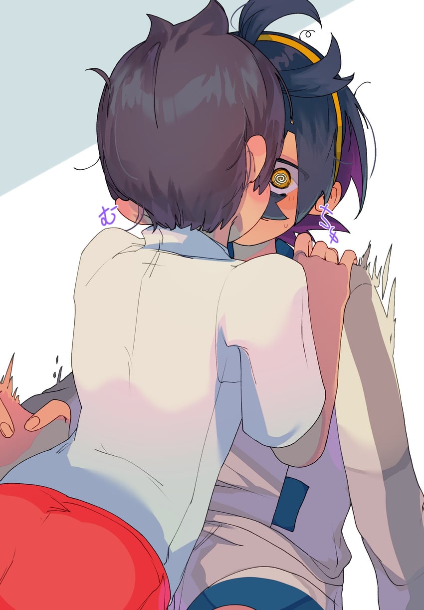kieran and florian (pokemon and 1 more) drawn by 7_4_noumiso