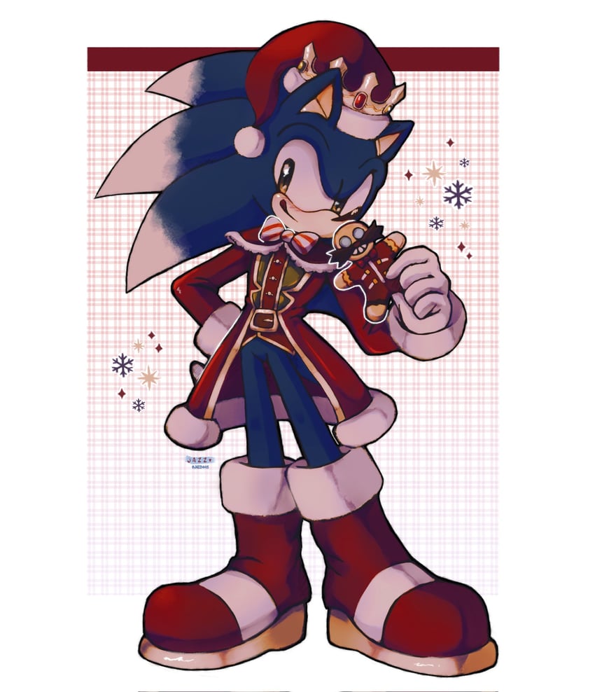 sonic the hedgehog and dr. eggman (sonic and 1 more) drawn by jazzmm15