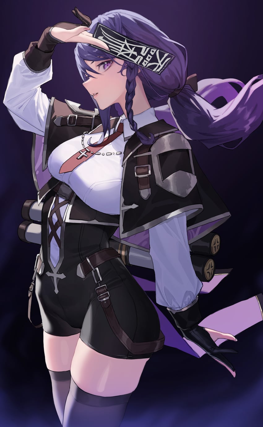 hyejin (black survival and 1 more) drawn by tunamayo_(dsasd751)