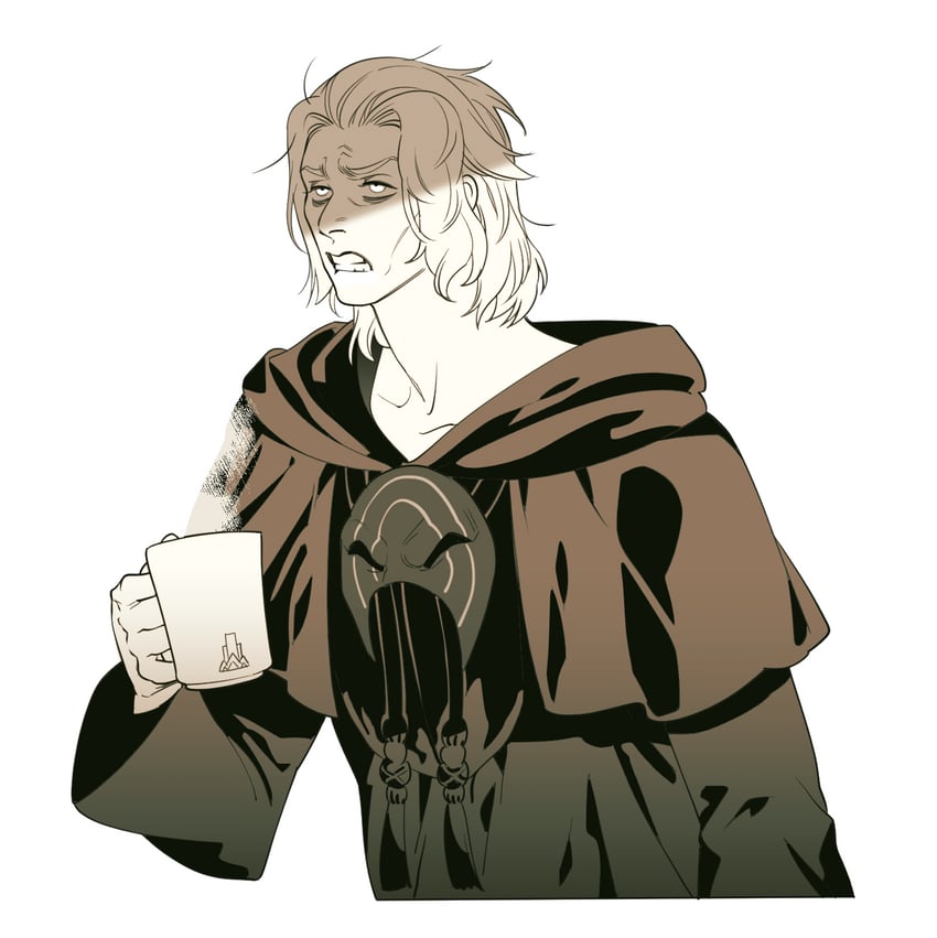 emet-selch (final fantasy and 1 more) drawn by 5altybitter5