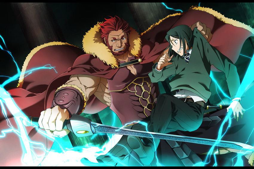 iskandar and waver velvet (fate and 1 more) drawn by yun_(neo)