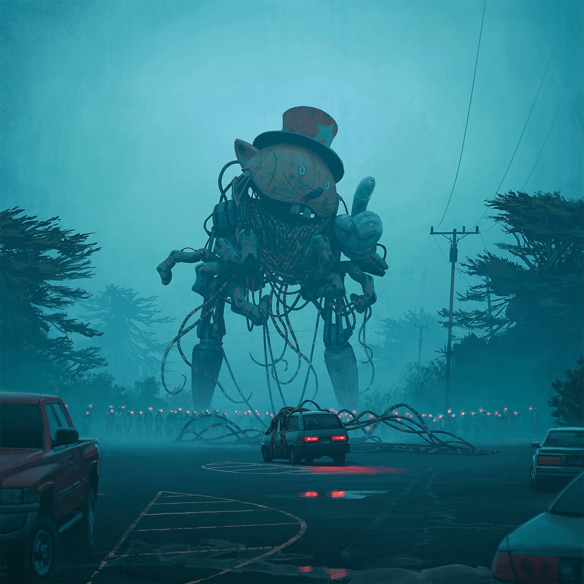 the electric state drawn by simon_stalenhag