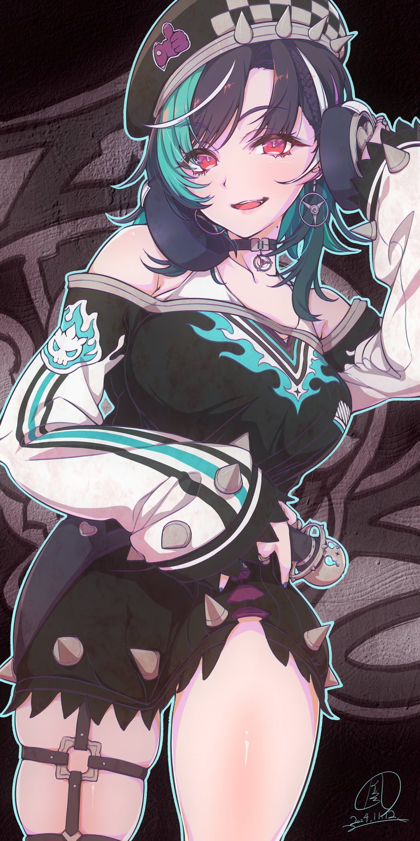 rindo chihaya (hololive and 1 more) drawn by ootori_karen