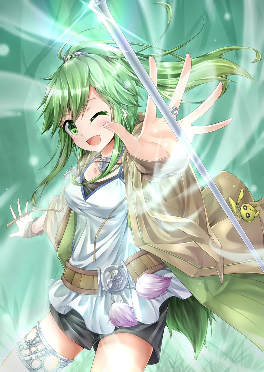 winda and winda priestess of gusto (yu-gi-oh!) drawn by shun_no_shun