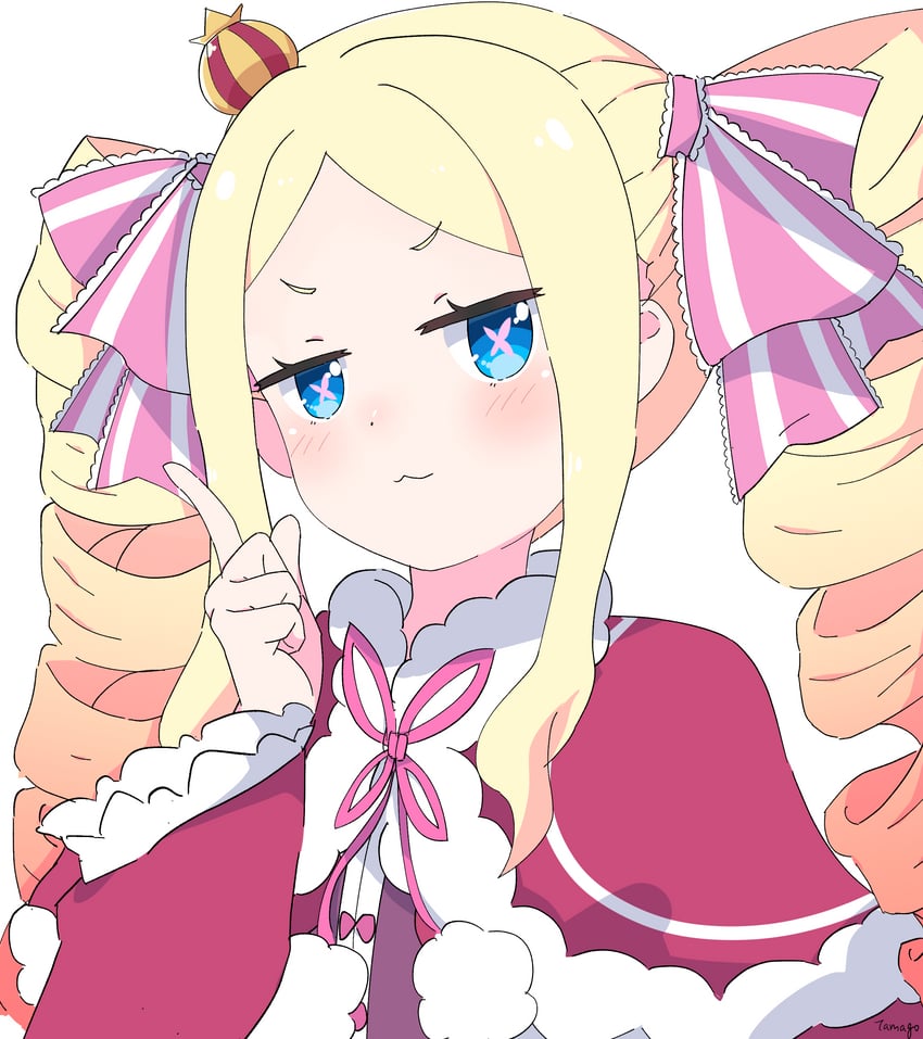 beatrice (re:zero kara hajimeru isekai seikatsu) drawn by sunegg1112