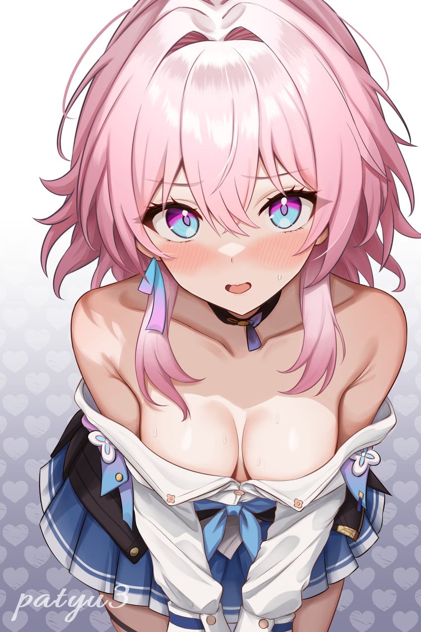 march 7th (honkai and 1 more) drawn by patyu3