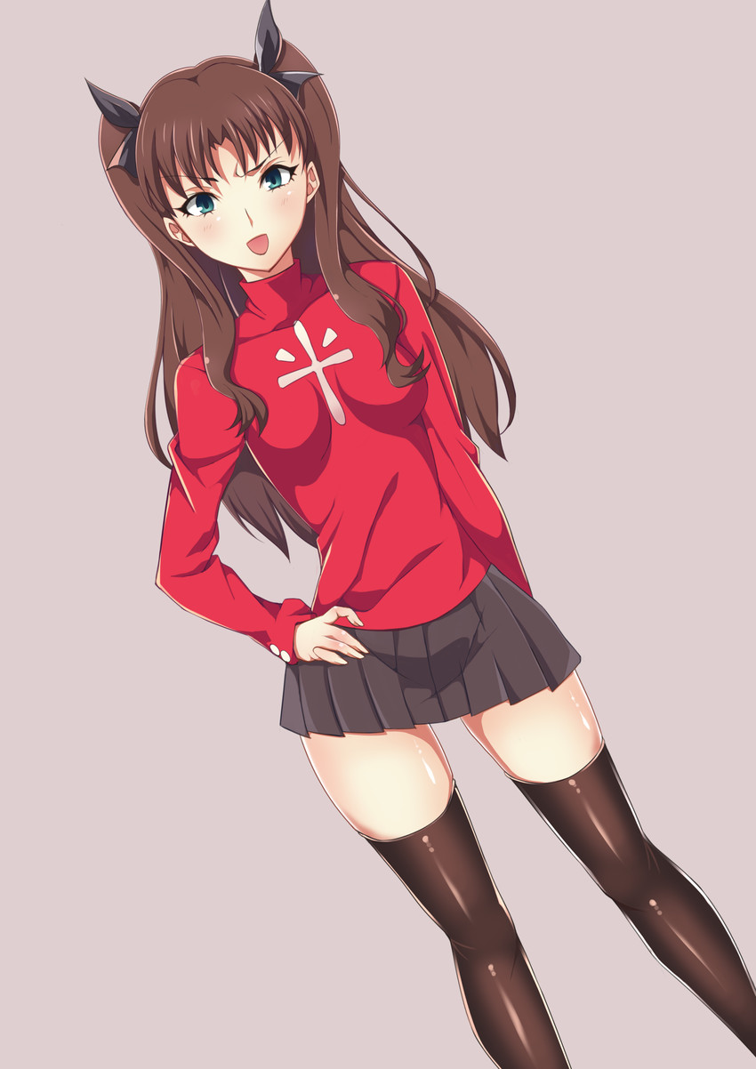 tohsaka rin (fate and 1 more) drawn by pm_tii_(matuko1024)