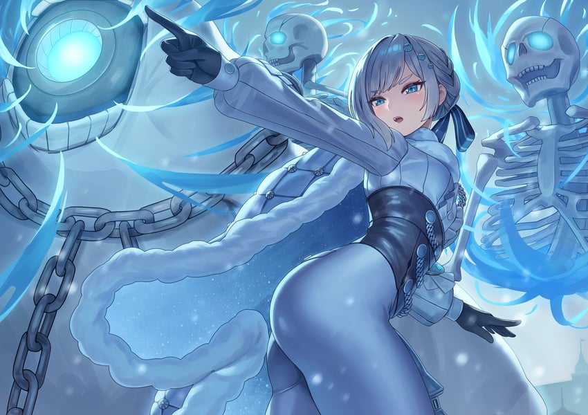 akershus fortress (oshiro project:re) drawn by takinashi_(friend_coffee)
