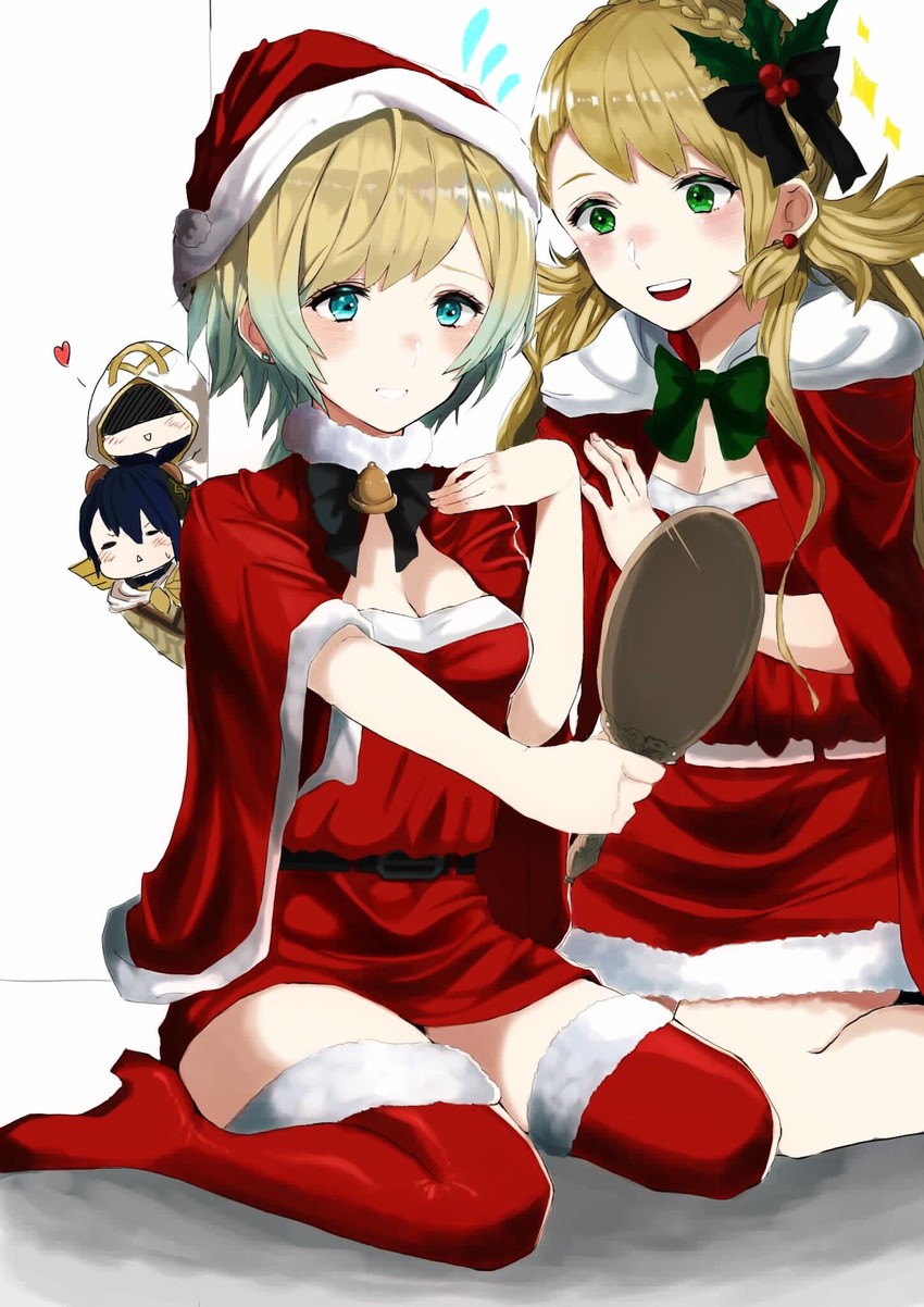 kiran, sharena, fjorm, and alfonse (fire emblem and 1 more) drawn by taki_0831