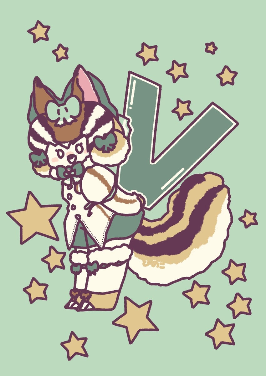 siberian chipmunk (kemono friends and 1 more) drawn by hato_to_syonen