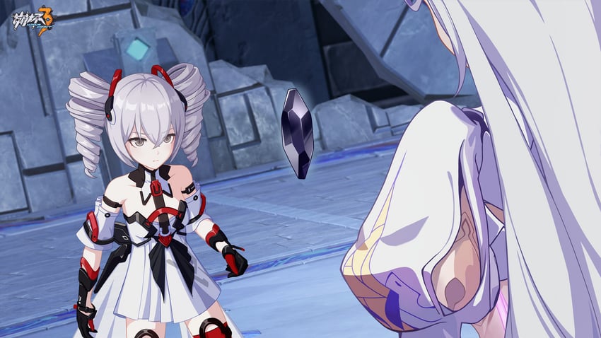 bronya zaychik and misteln schariac (honkai and 1 more)