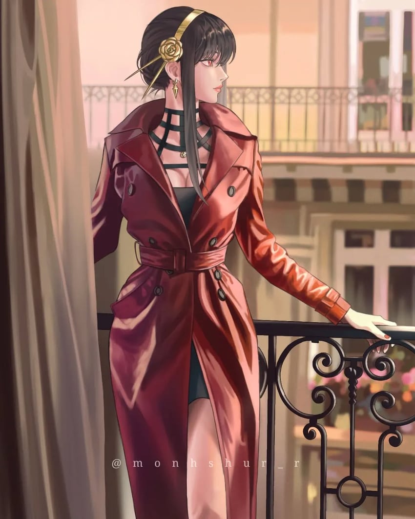 yor briar (spy x family) drawn by monhshur_r