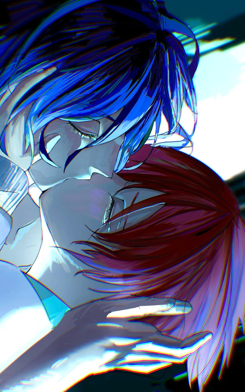 amate yuzuriha and shuji ito (gundam and 1 more) drawn by kirakirabekira