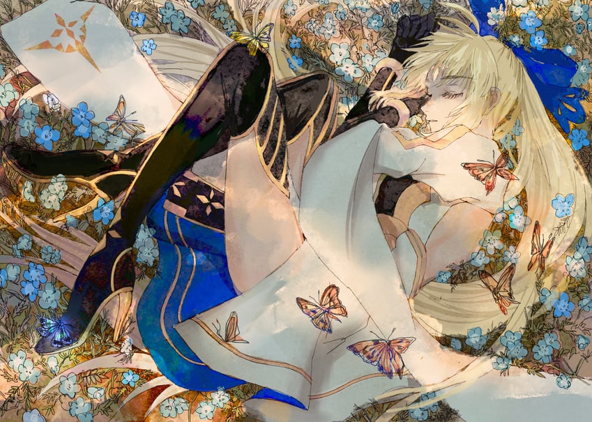 artoria pendragon and artoria caster (fate and 1 more) drawn by tokoko93
