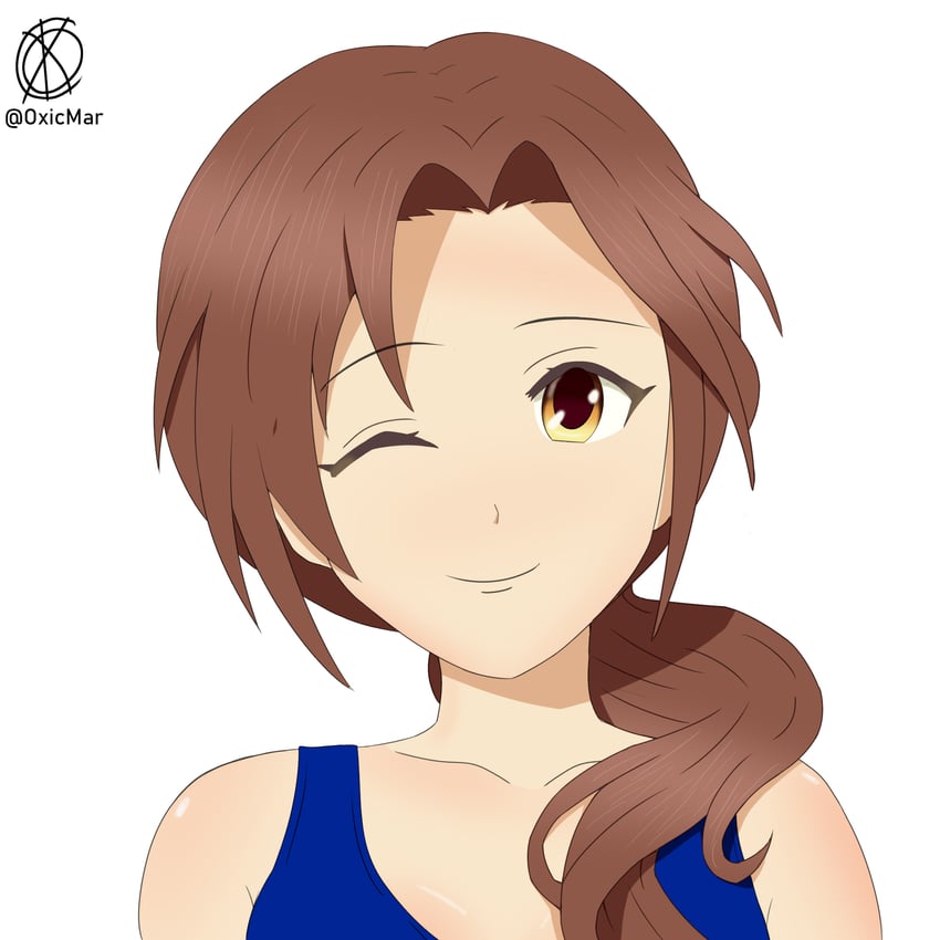 kawashima mizuki (idolmaster and 1 more) drawn by oxicmar