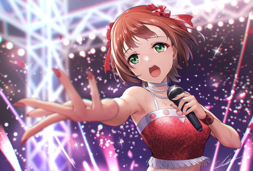 amami haruka (idolmaster and 1 more) drawn by sion_(9117)