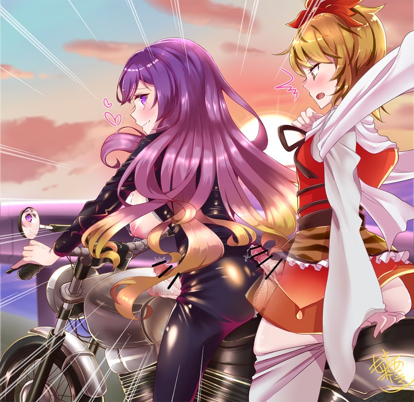 hijiri byakuren, toramaru shou, and turbo byakuren (touhou) drawn by amaguri_aniko
