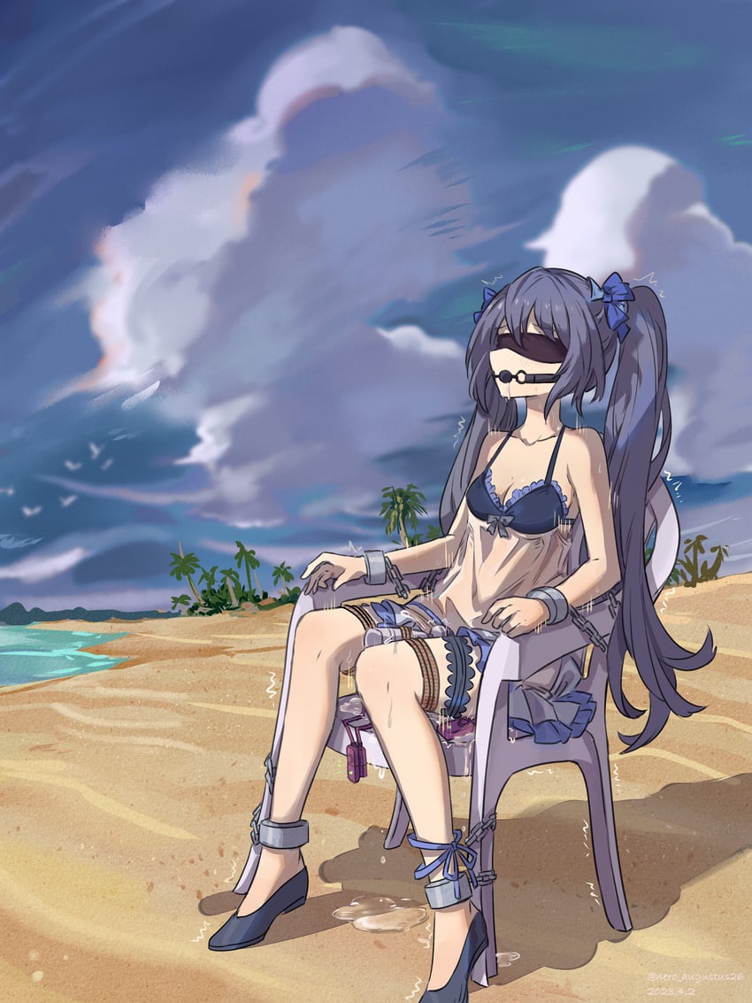 noire (neptune and 1 more) drawn by nero_augustus