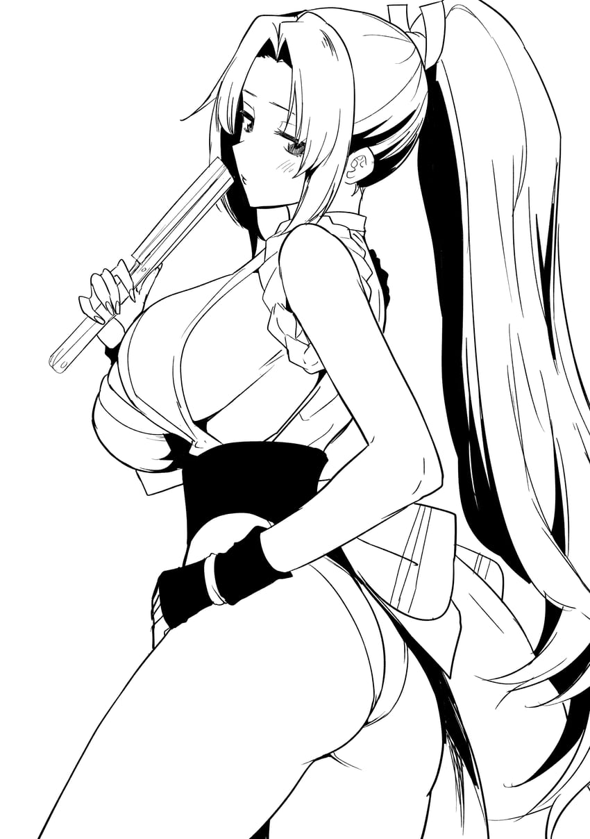 shiranui mai (the king of fighters) drawn by clash_kuro_neko