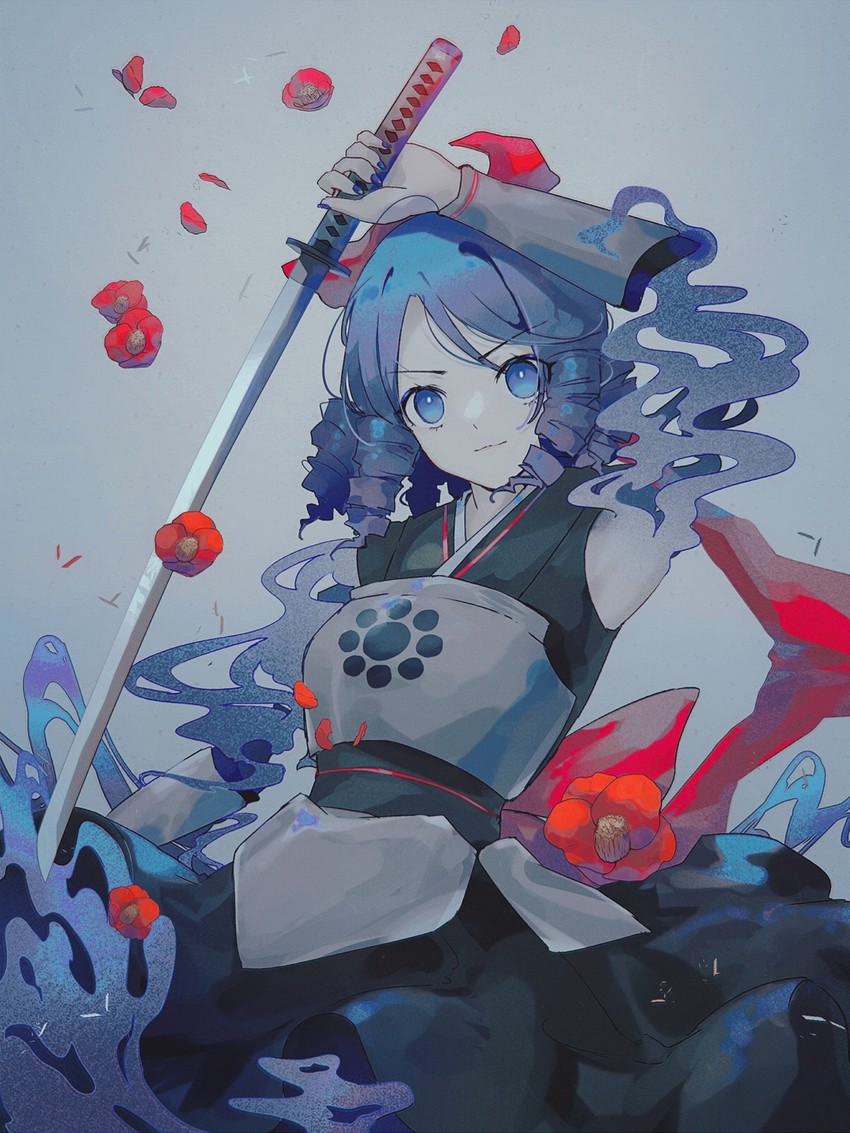 wakasagihime and kabutozukamori kikyou (original and 2 more) drawn by akinomiya_asuka
