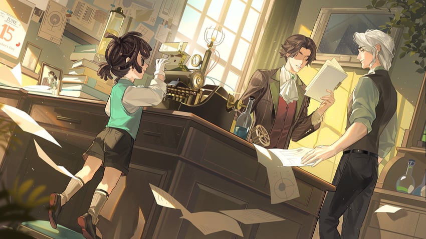 luca balsa, alva lorenz, and herman balsa (identity v)