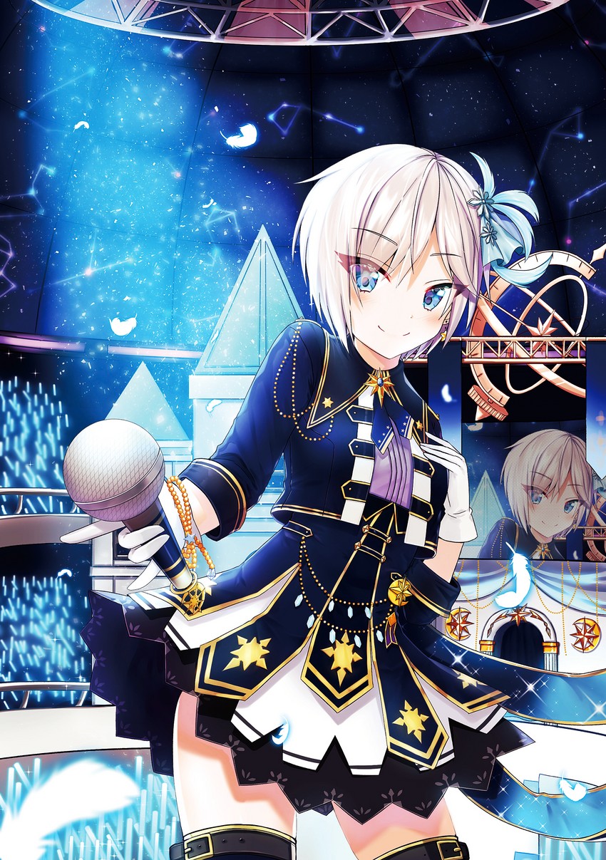 anastasia (idolmaster and 2 more) drawn by mamel_27
