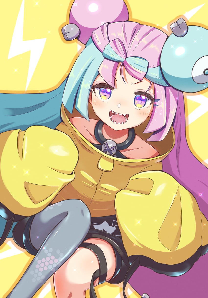 iono (pokemon and 1 more) drawn by jazz_grace