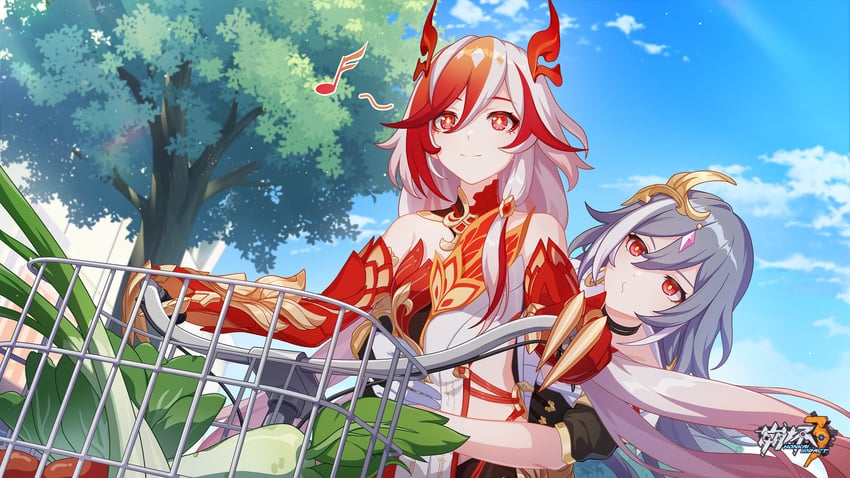 fu hua and herrscher of sentience (honkai and 1 more)