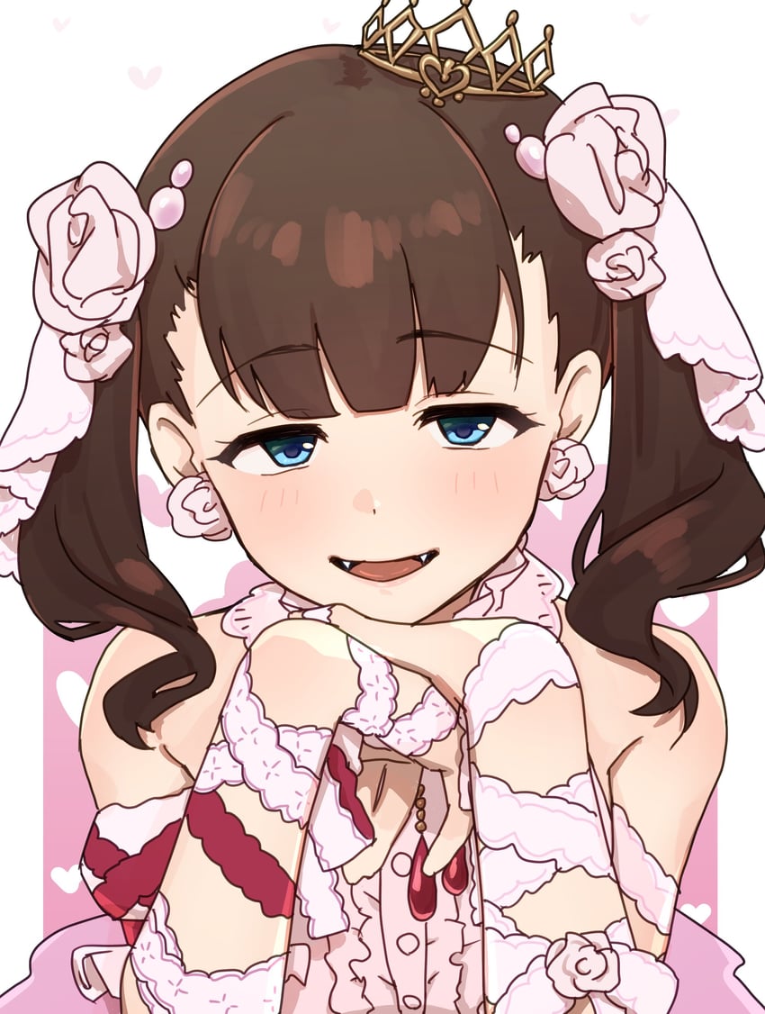 sakuma mayu (idolmaster and 1 more) drawn by montamo739