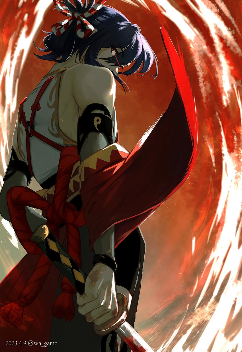 kagetsu (fire emblem and 1 more) drawn by wa_gamc