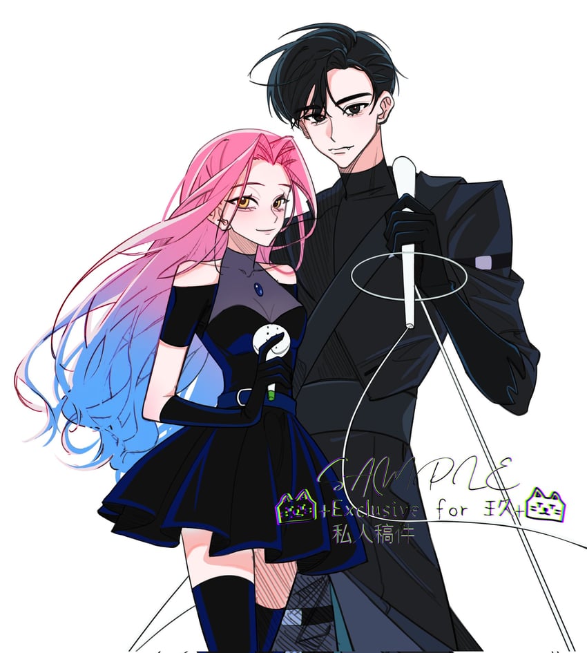 mizi and ivan (alien stage) drawn by rinnki