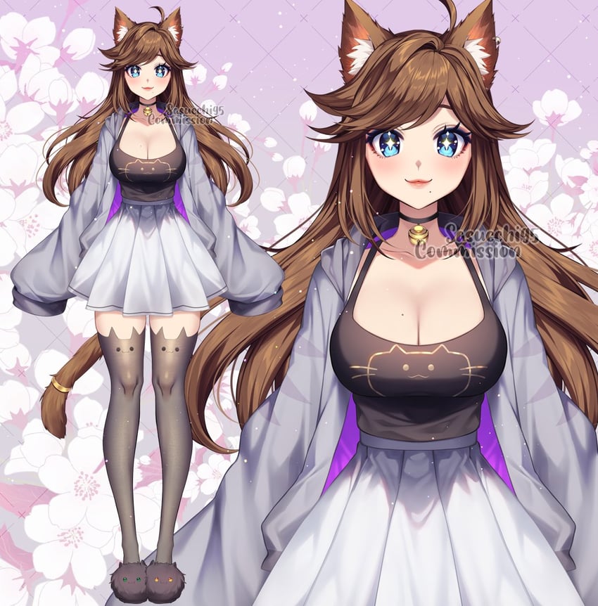 chelzor the destroyer (indie virtual youtuber) drawn by sasucchi95
