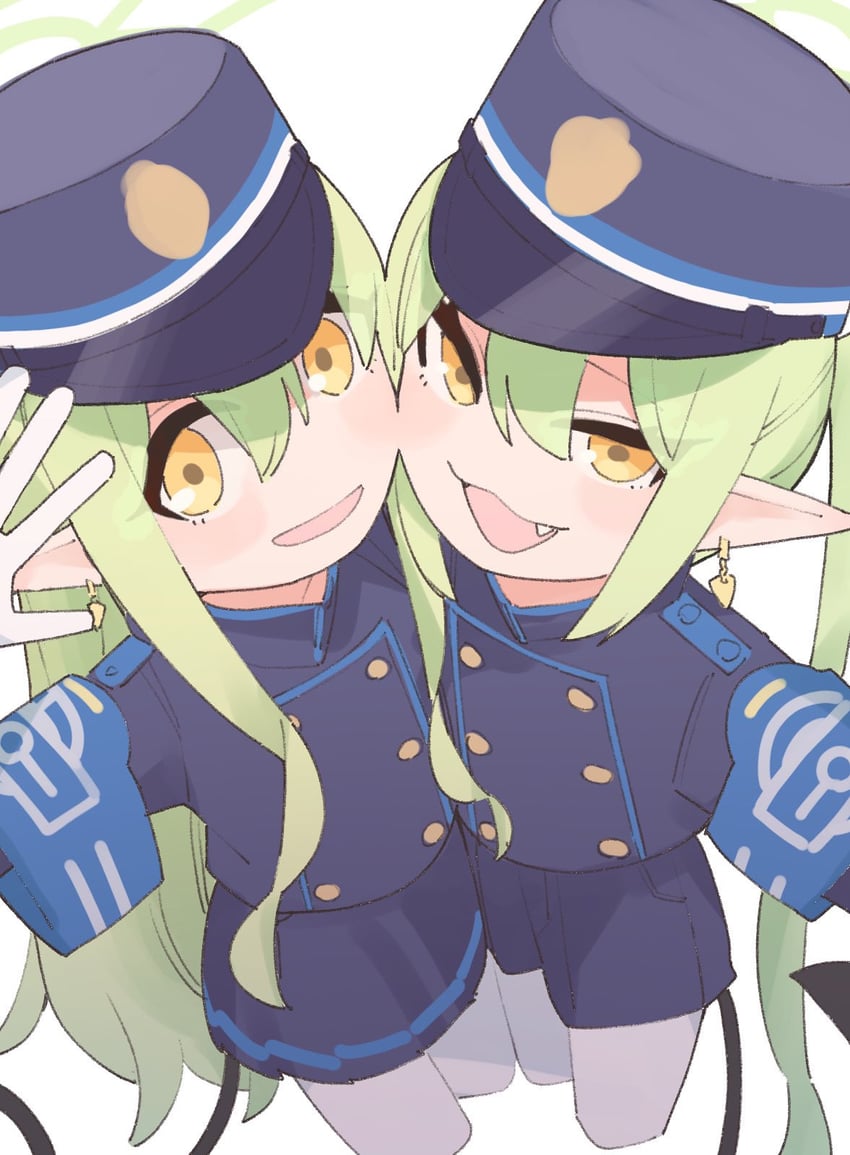 hikari and nozomi (blue archive) drawn by kamo_(kamonabe_44)