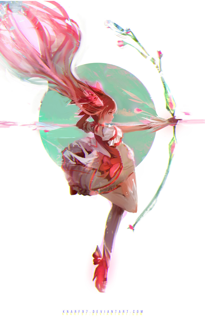 kaname madoka (mahou shoujo madoka magica) drawn by dio_knarf